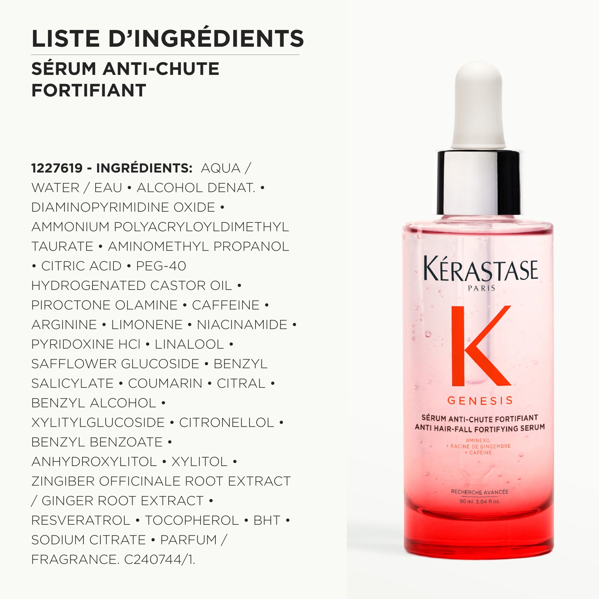 produit: Sérum Anti-chute Fortifiant