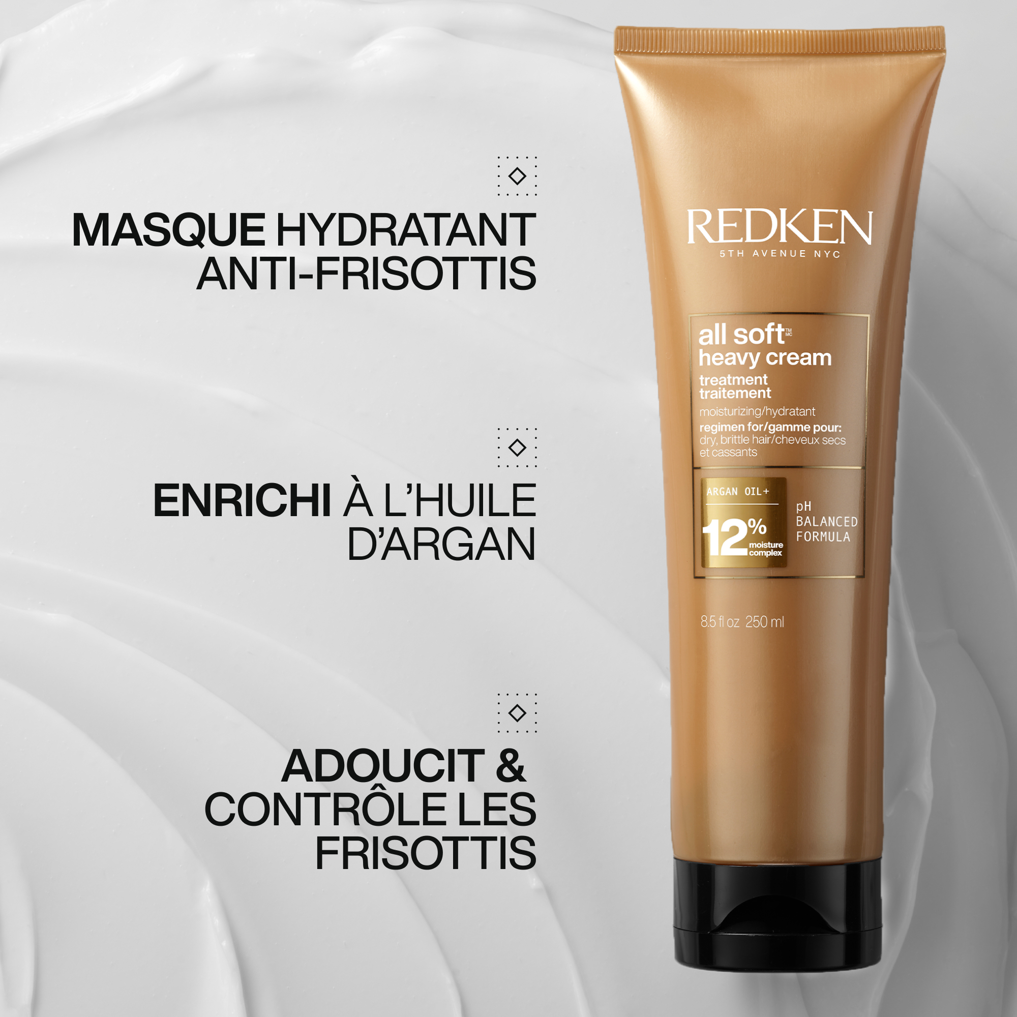 produit: Masque Hydratant All Soft Redken
