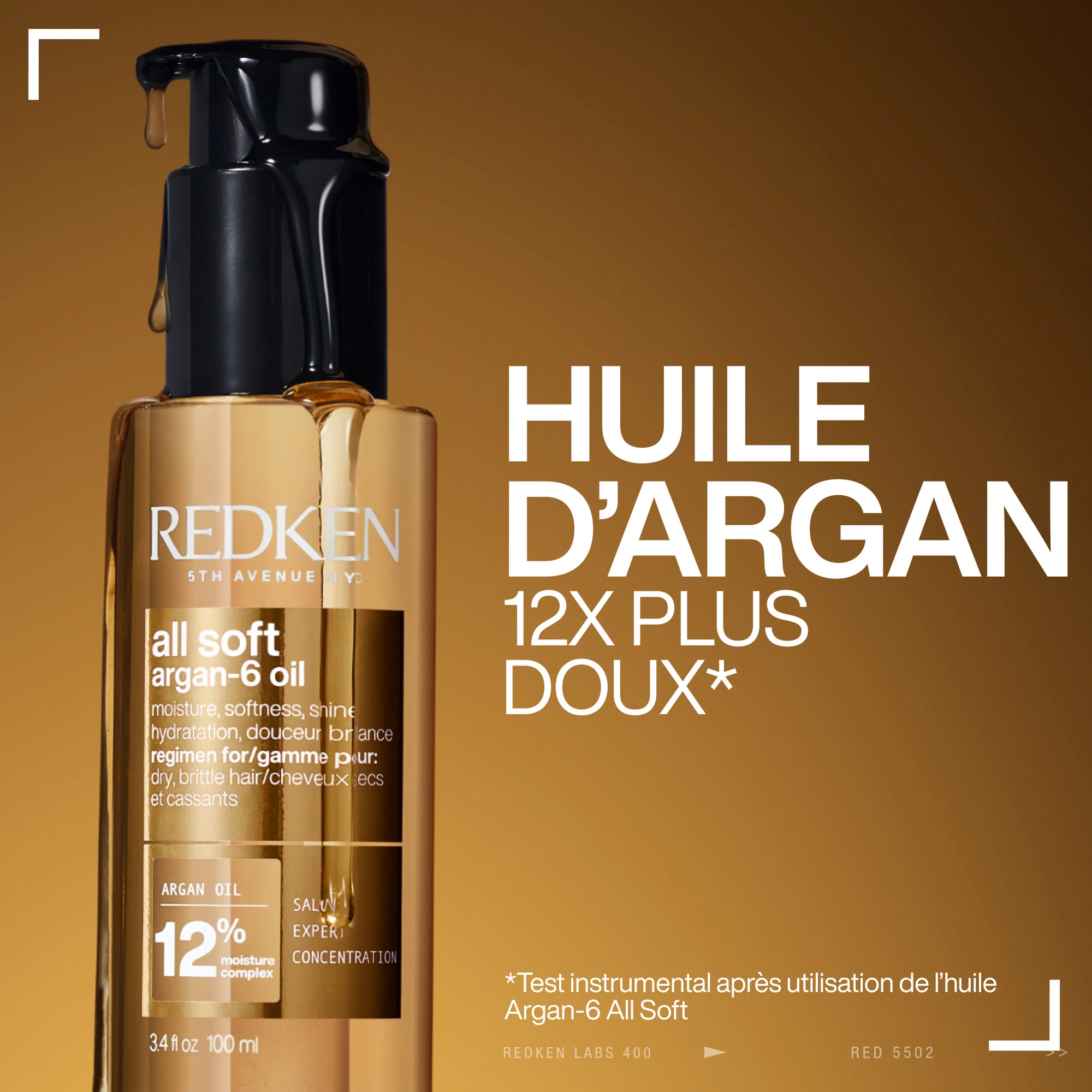 produit: Huile D'argan All Soft Redken