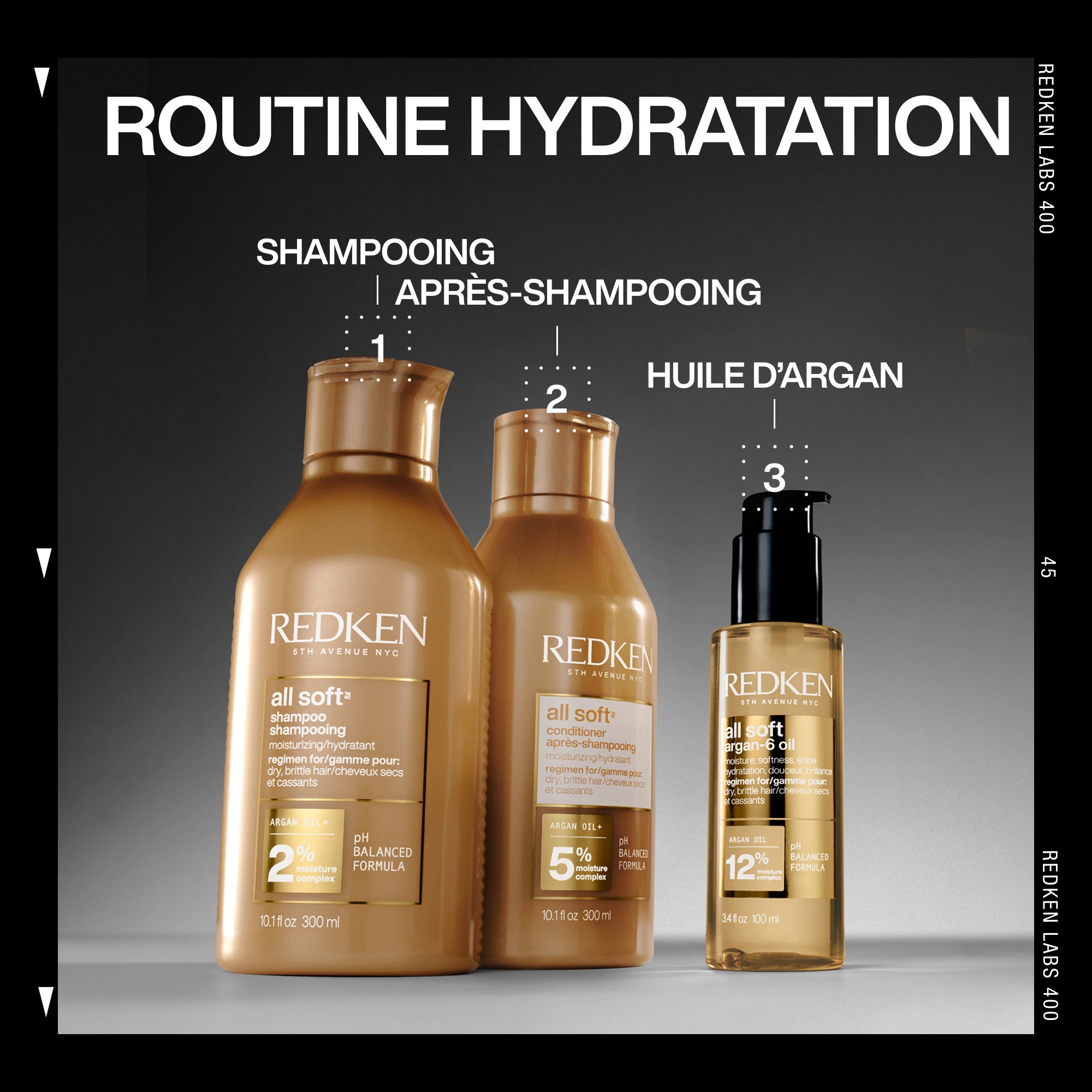 produit: Huile D'argan All Soft Redken