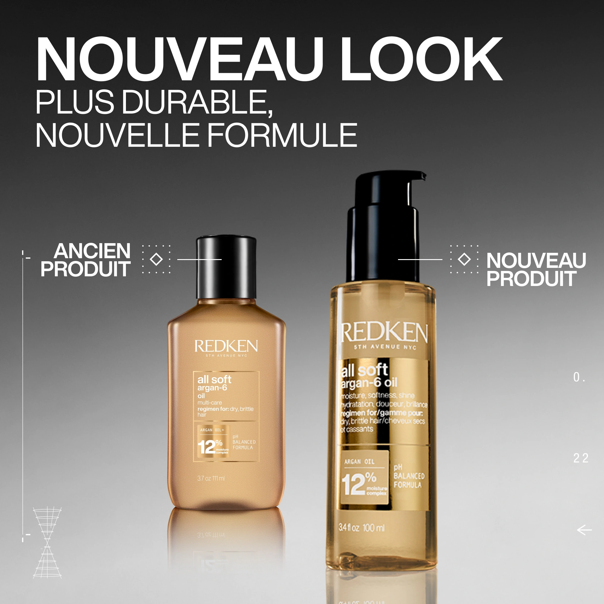 produit: Huile D'argan All Soft Redken