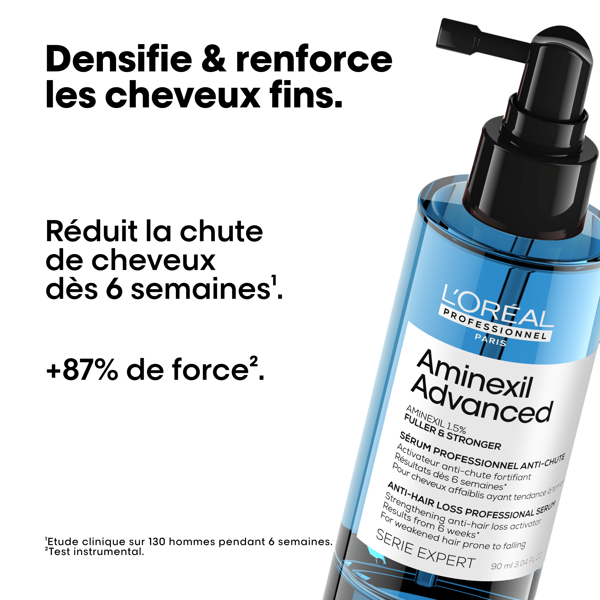 produit: Sérum Anti-chute - Serie Expert Aminexil Advanced