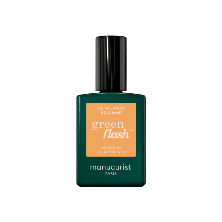 Image - Vernis semi-permanent GREEN FLASH - GOLD SAND