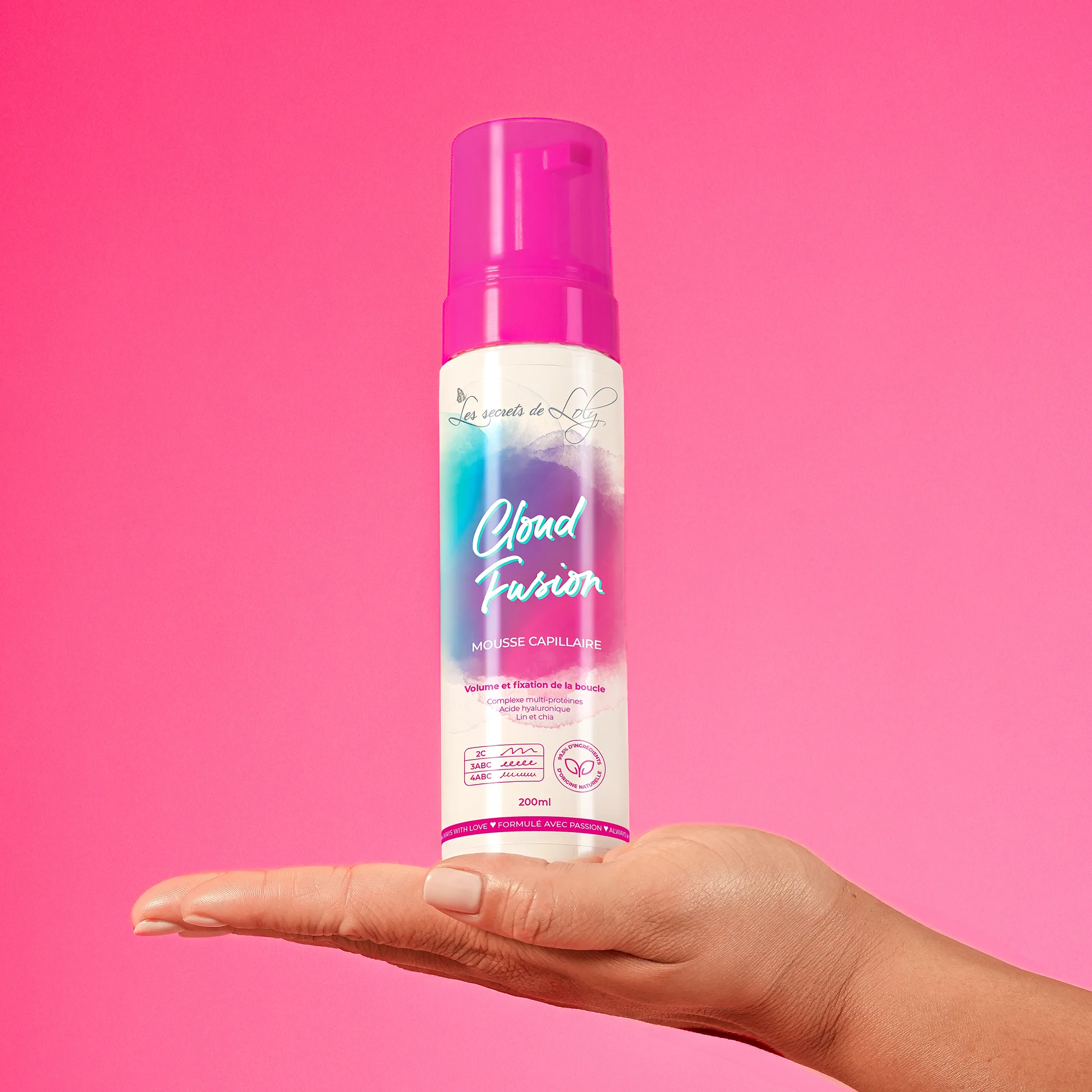 produit: Cloud Fusion - Mousse Capillaire