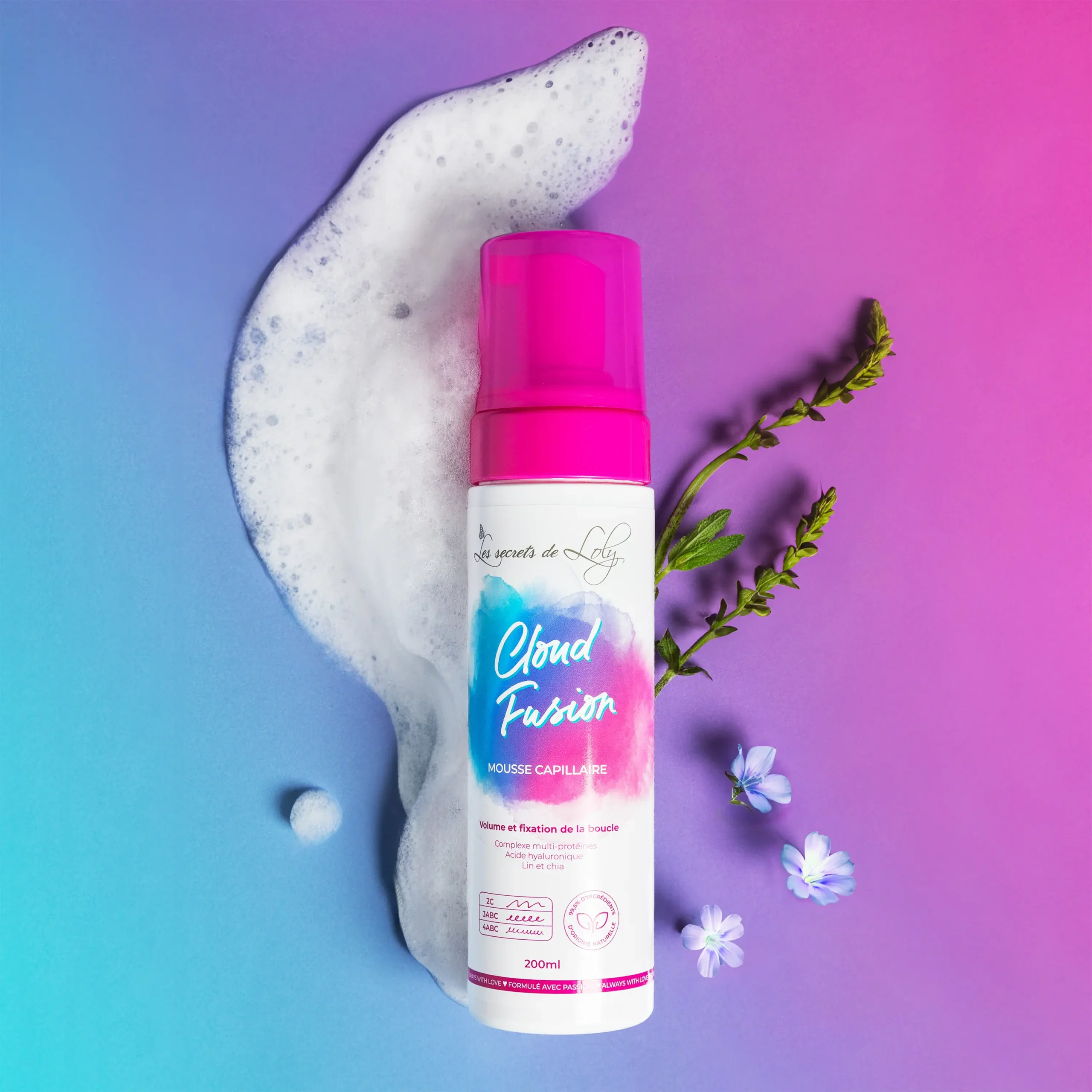 produit: Cloud Fusion - Mousse Capillaire