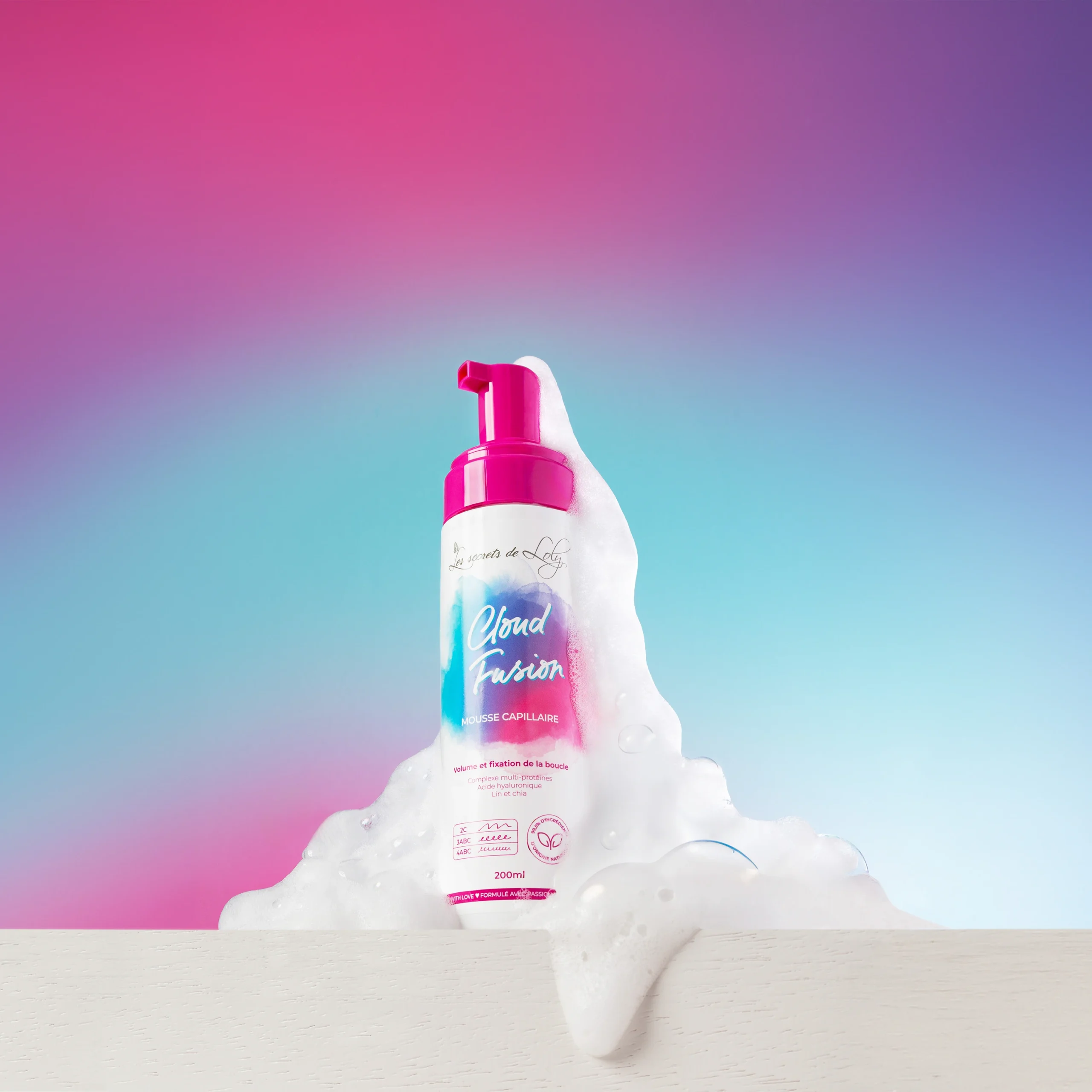 produit: Cloud Fusion - Mousse Capillaire