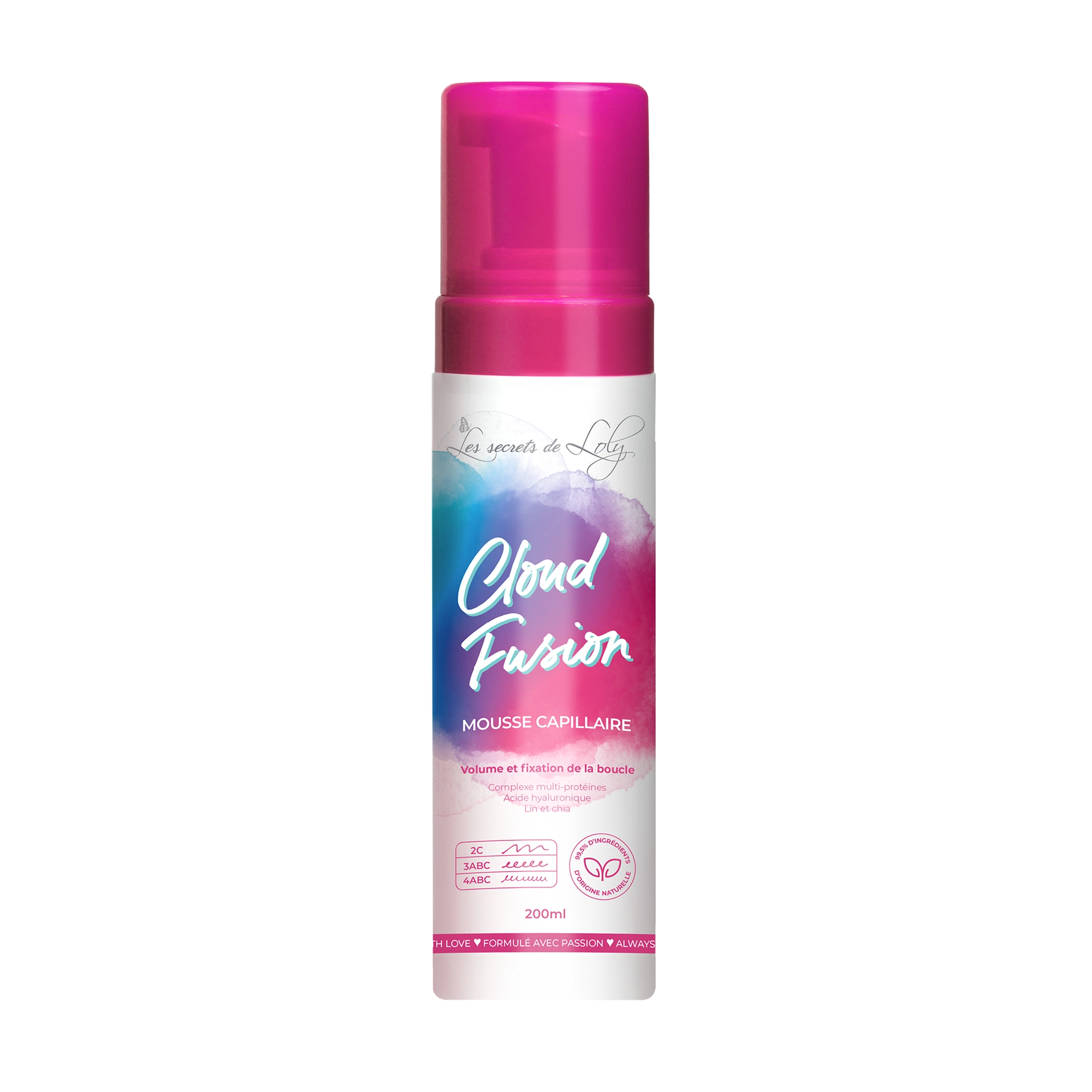 produit: Cloud Fusion - Mousse Capillaire