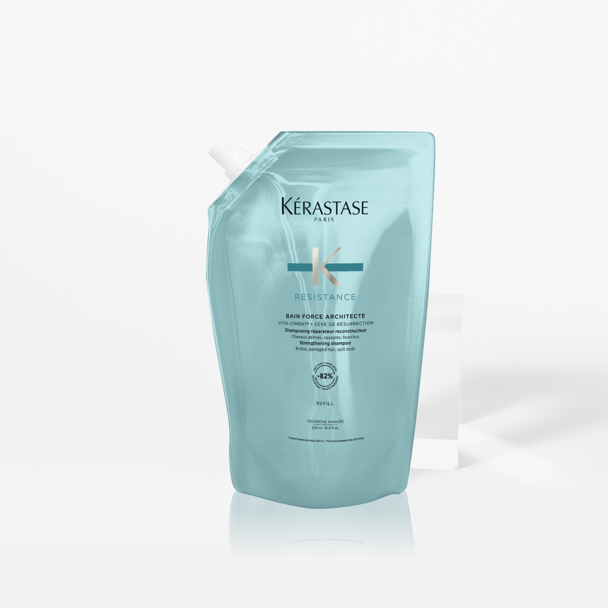 produit: Bain Rechargeable 500ml Force Architecte - Kérastase