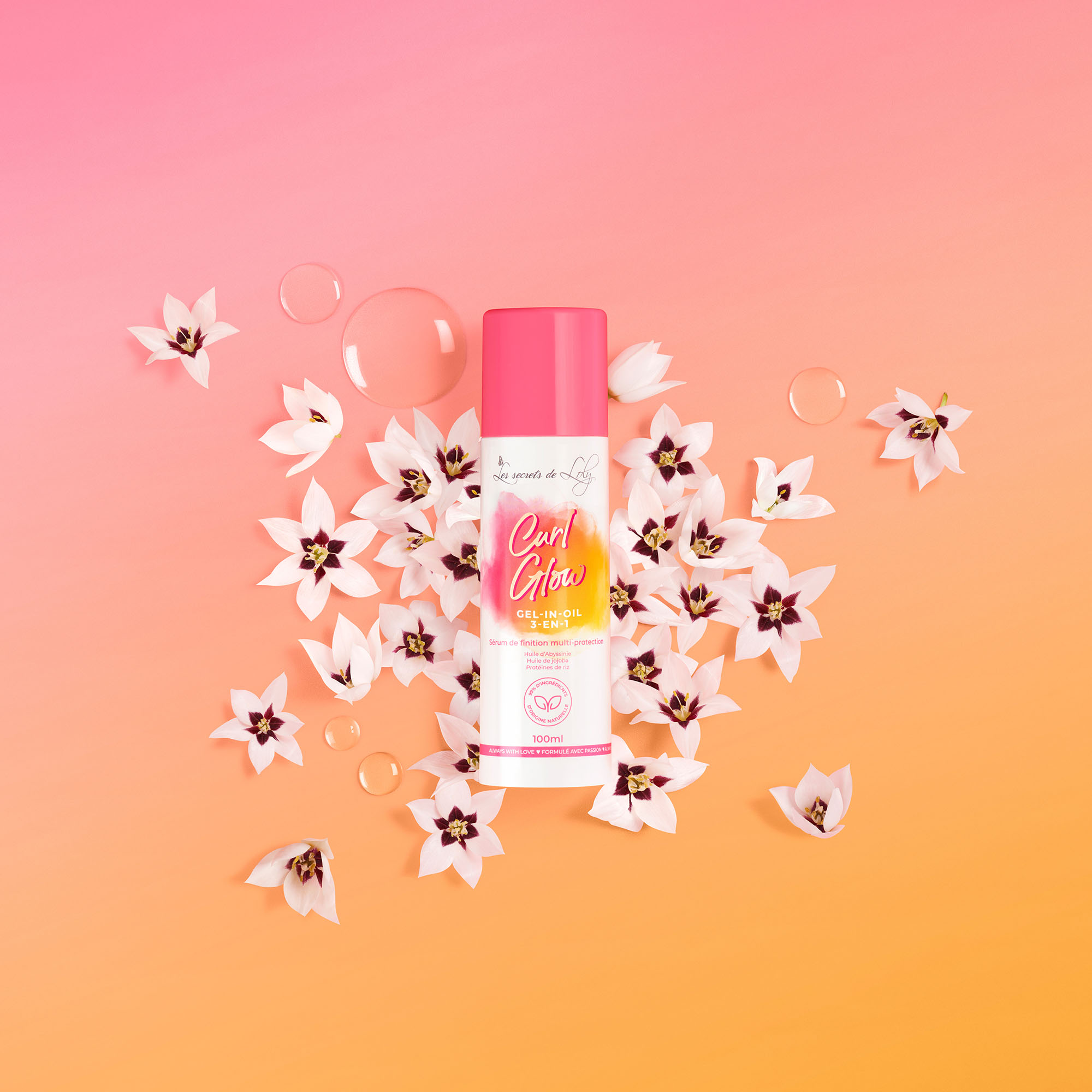 produit: Curl Glow - Sérum De Finition