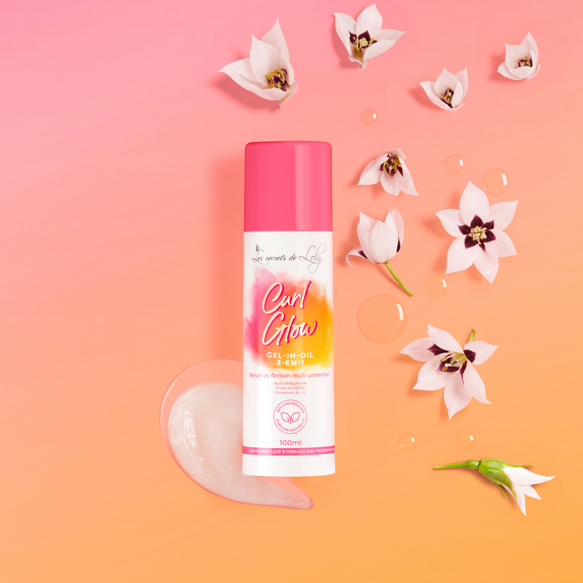produit: Curl Glow - Sérum De Finition