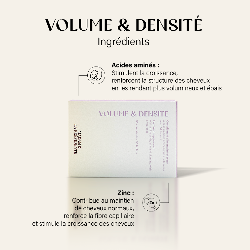 produit: Complément Alimentaire Pour Volume Et Densité
