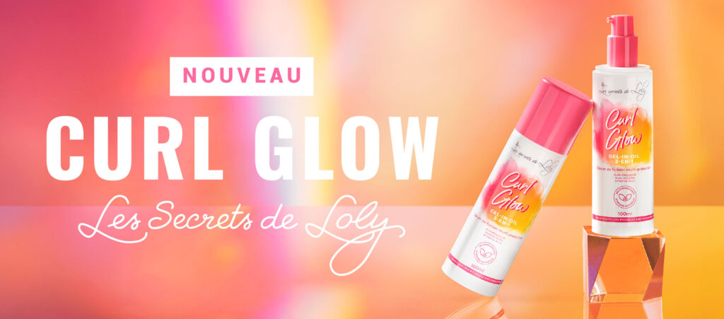 Bannière produit Curl Glow Les Secrets de Loly