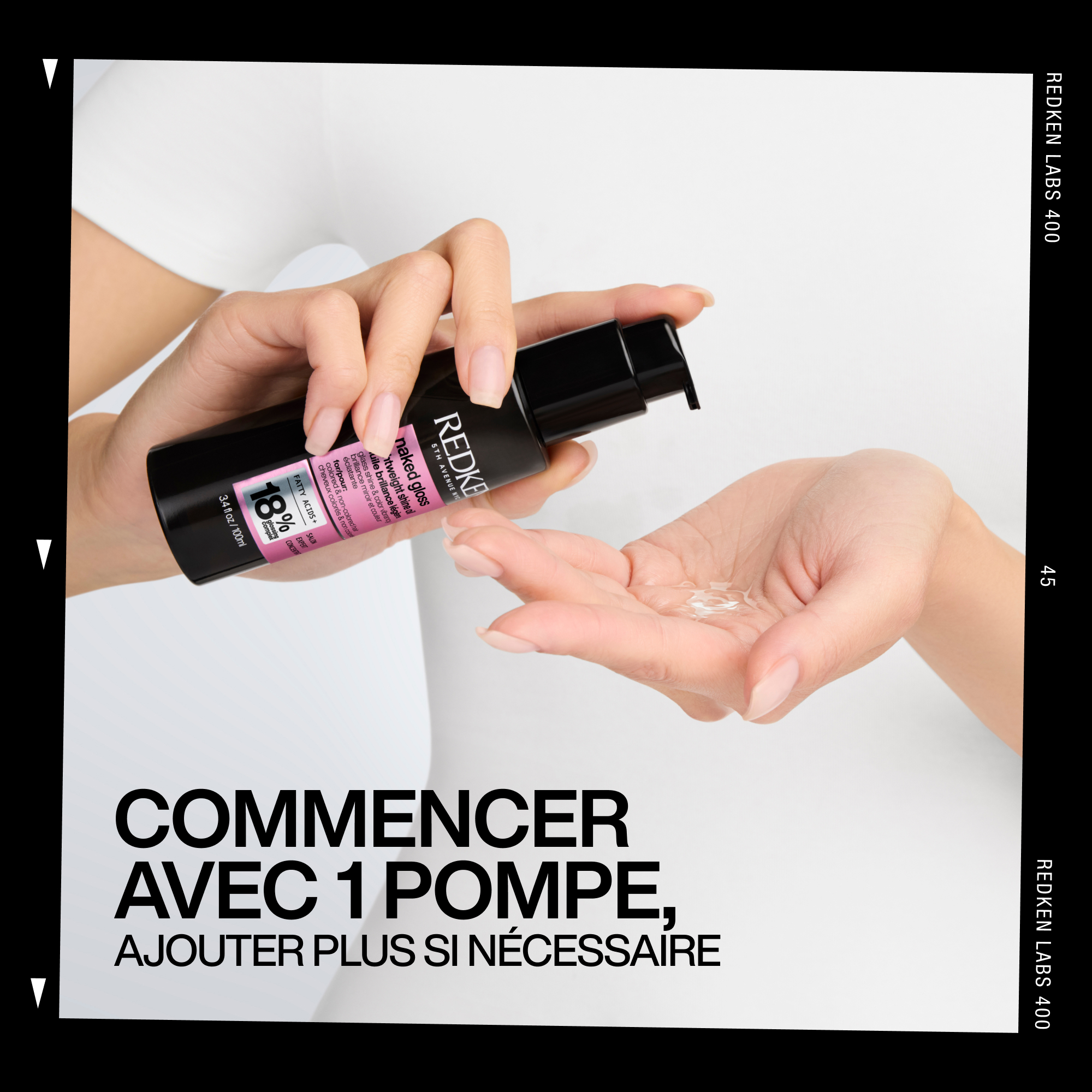 produit: Huile Brillance Légère Naked Gloss