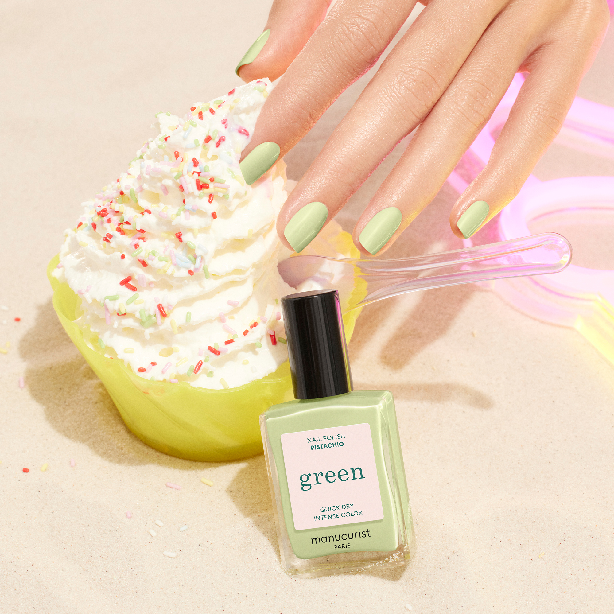 produit: Vernis Green - Pistachio