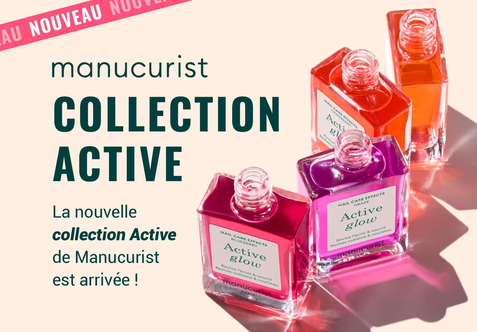 Image La nouvelle collection Active de Manucurist est arrivée !