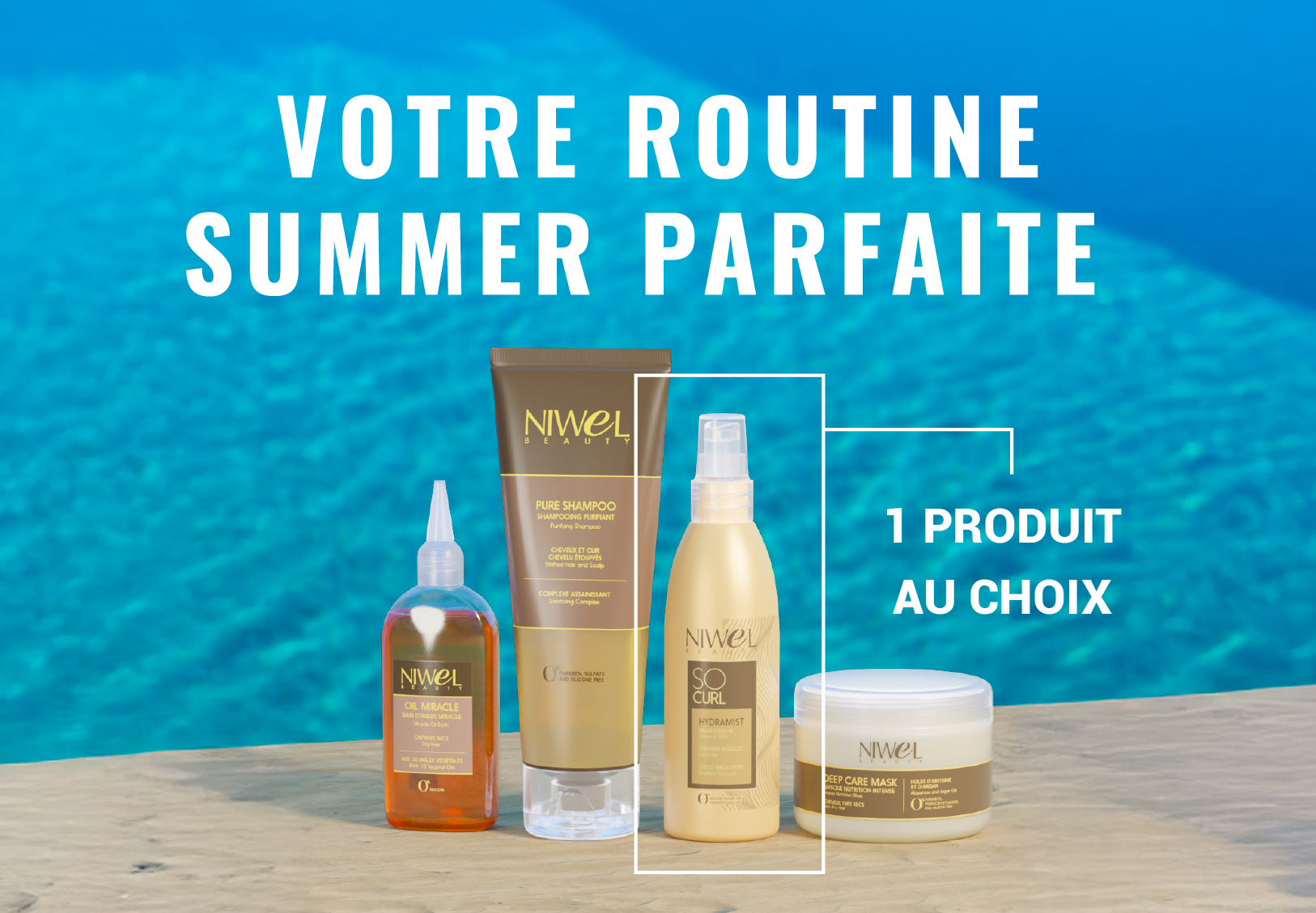 Image 3 essentiels + 1 produit au choix pour une routine summer parfaite