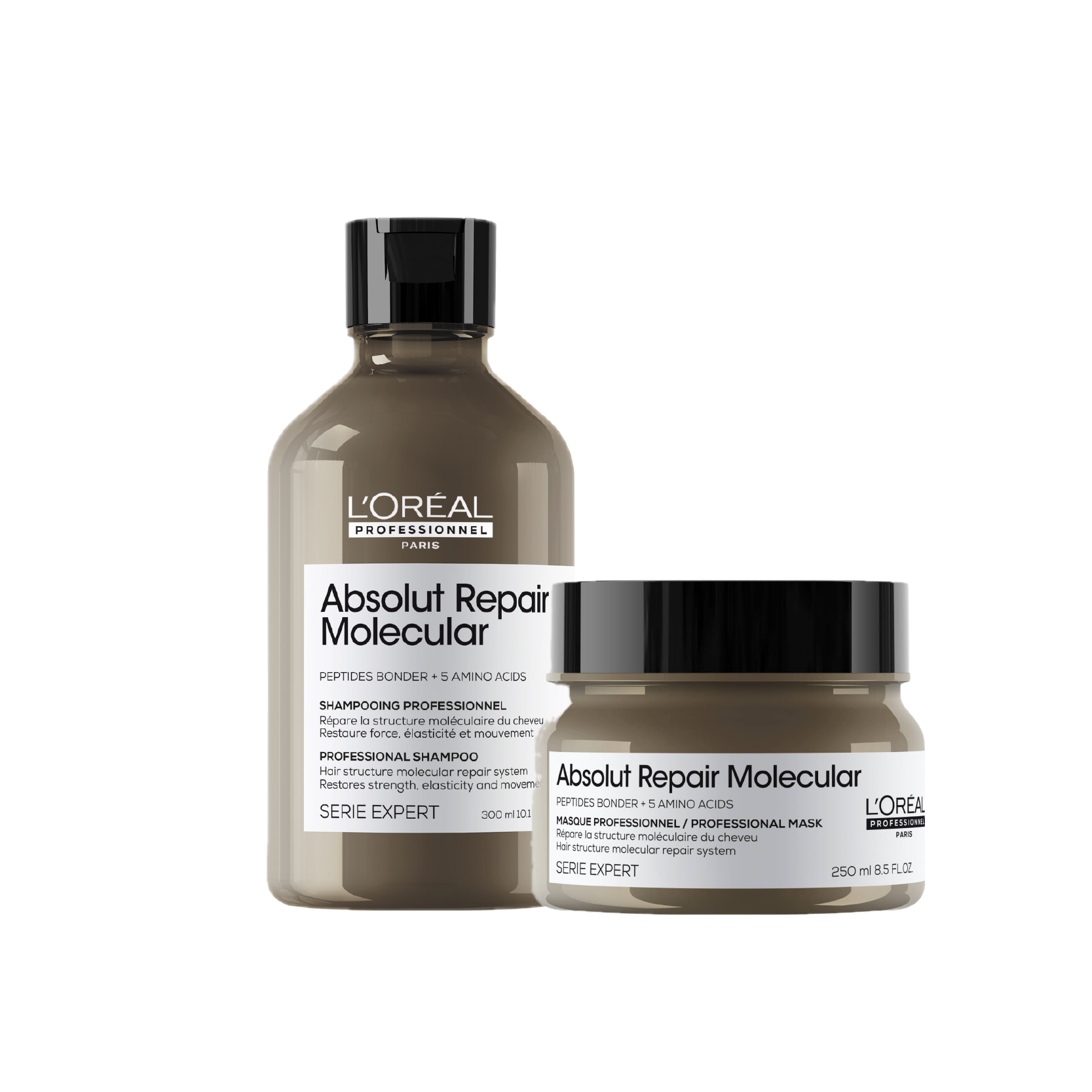 produit: Duo Absolut Repair Molecular - Shampoing Et Masque