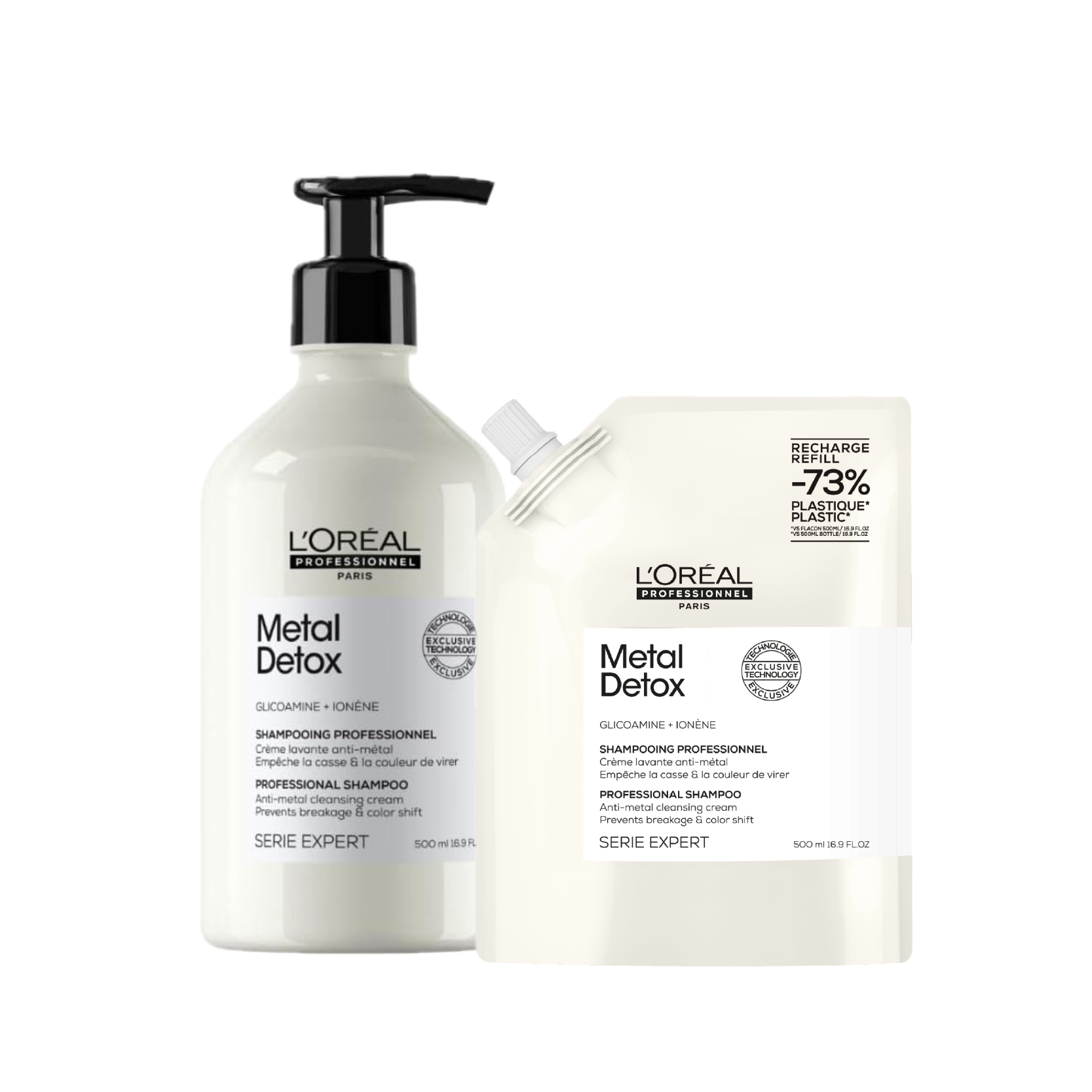 produit: Duo Metal Detox - Shampoing Et Recharge
