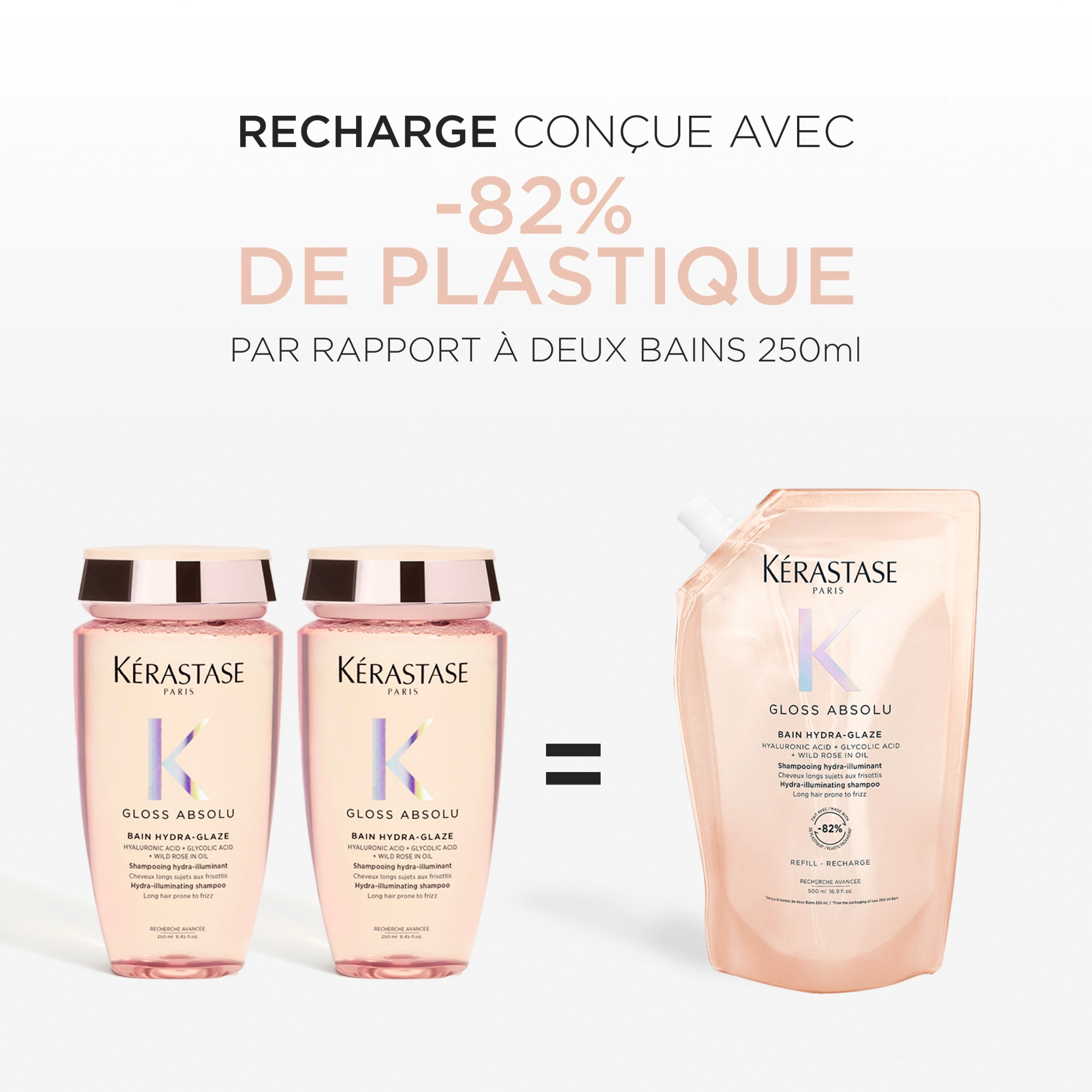 produit: Recharge Bain Hydra-glazing