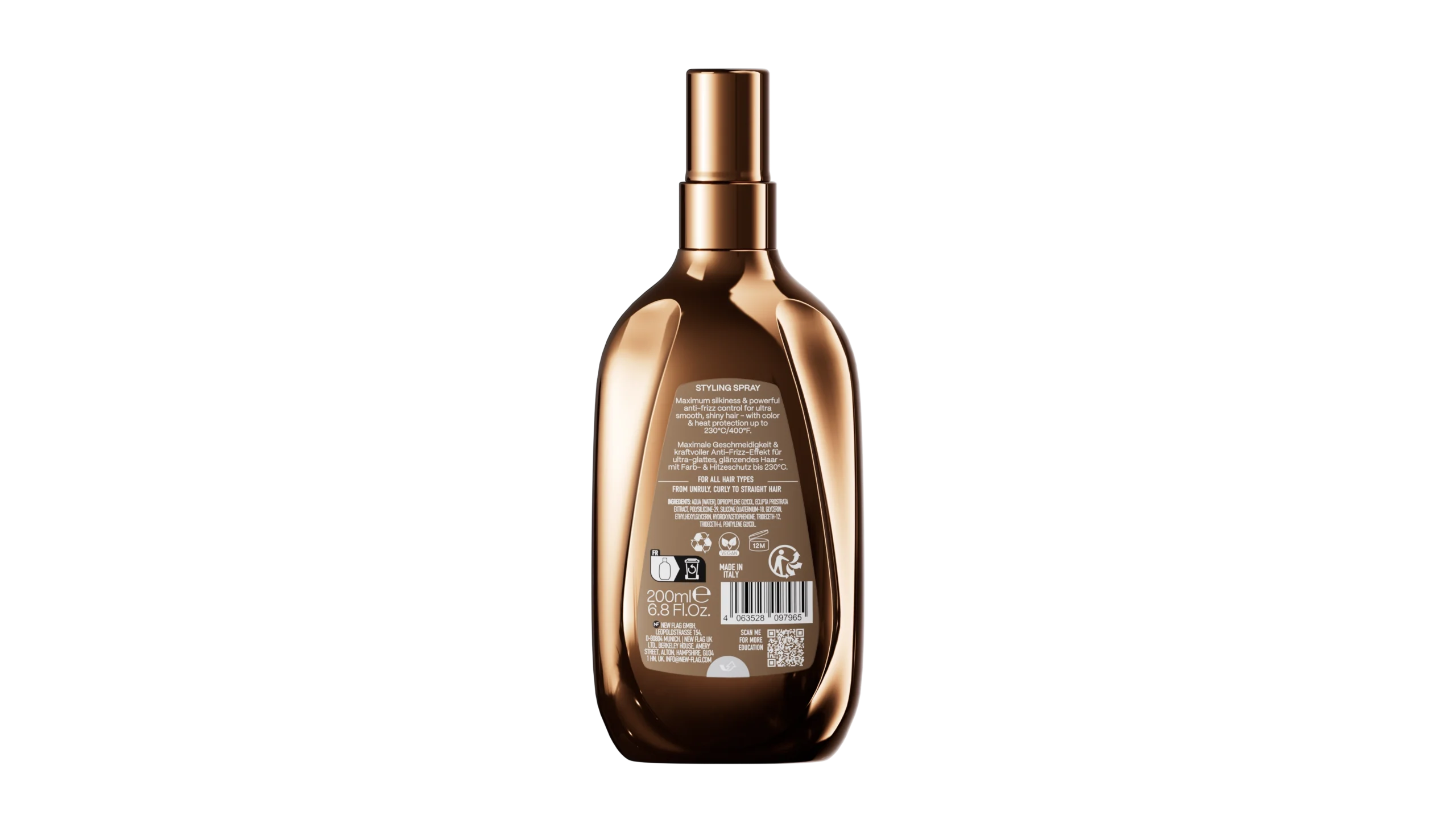 produit: Spray Coiffant Glory Glass