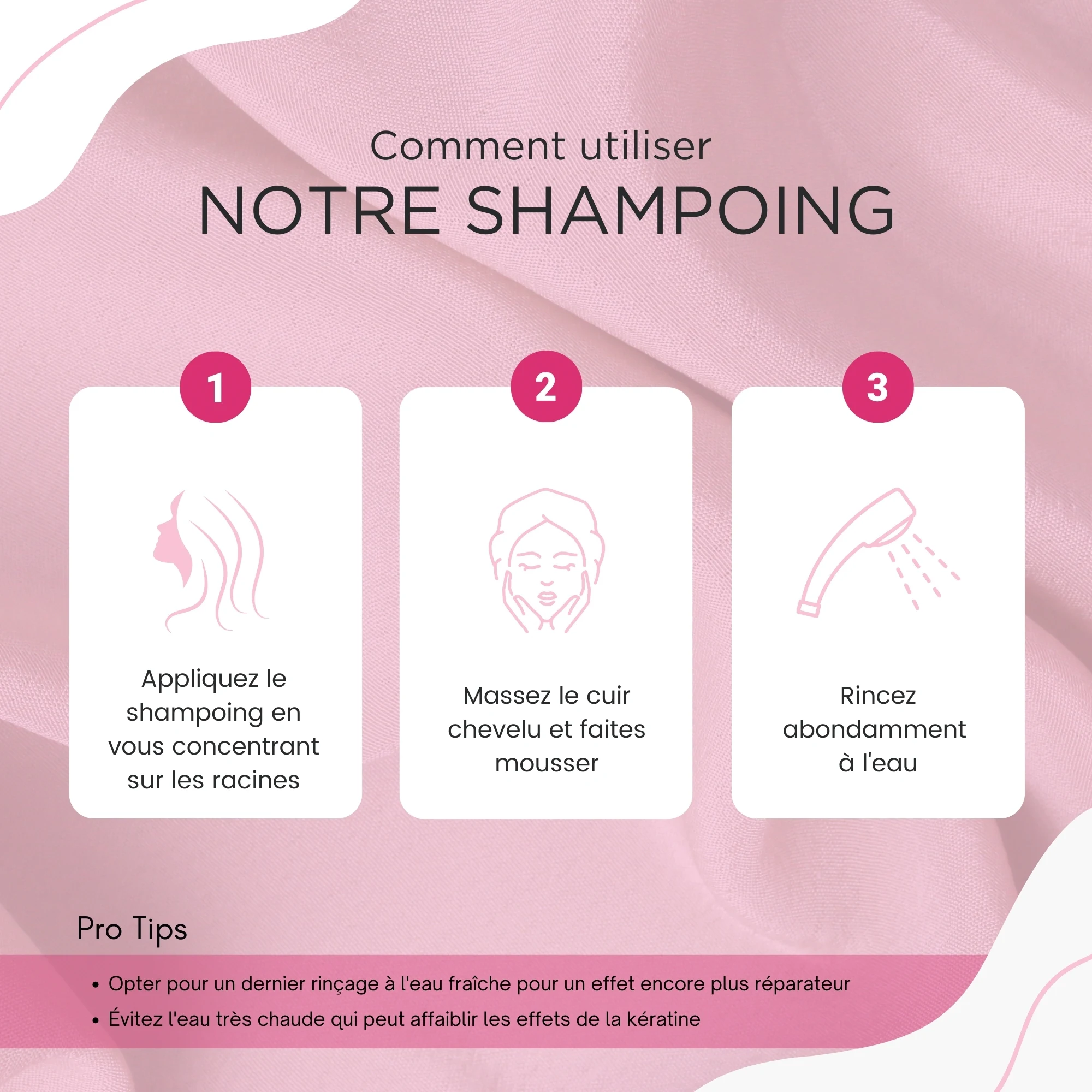 produit: Shampoing Ultra Réparateur à La Kératine