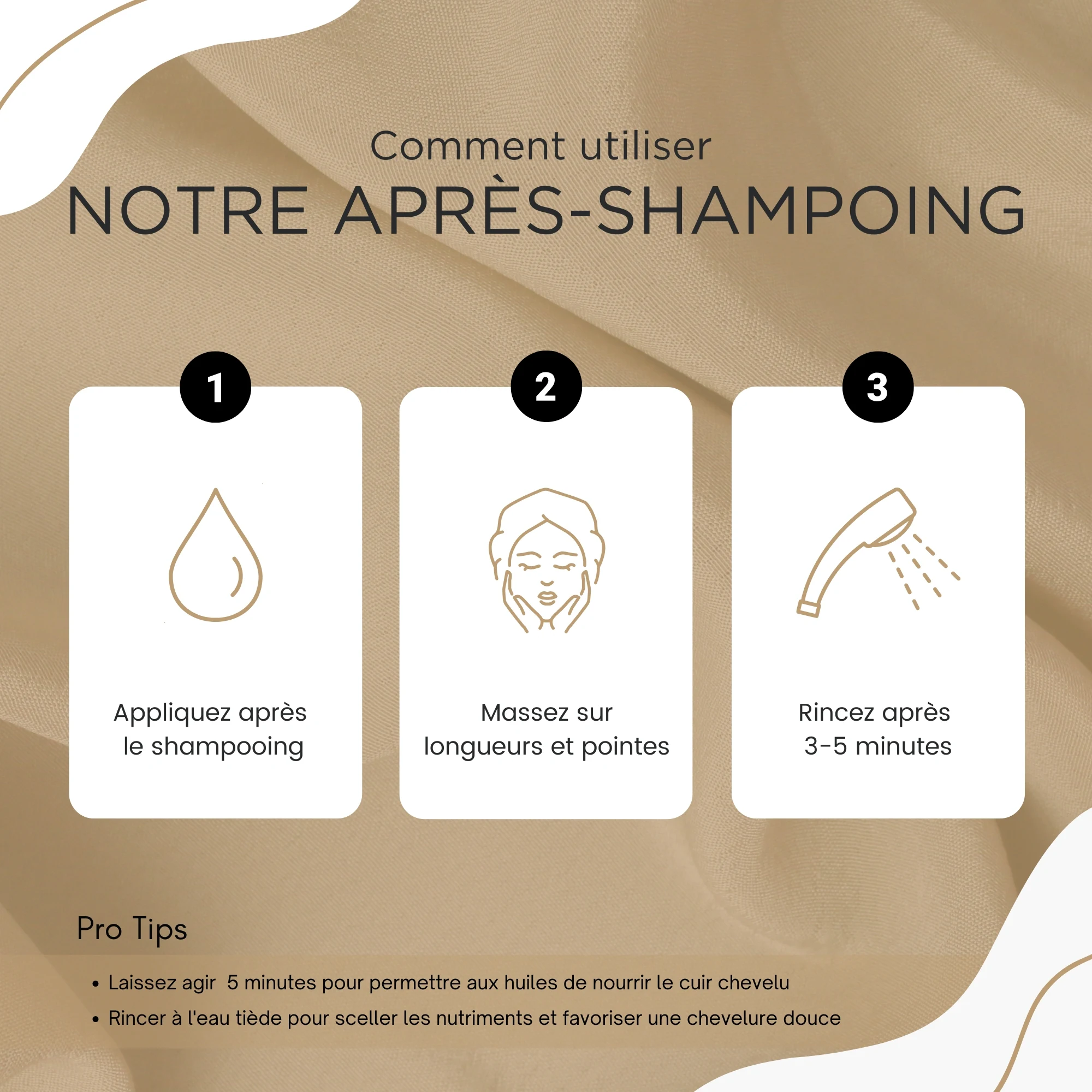 produit: Après-shampoing Anti-chute à L'huile De Ricin