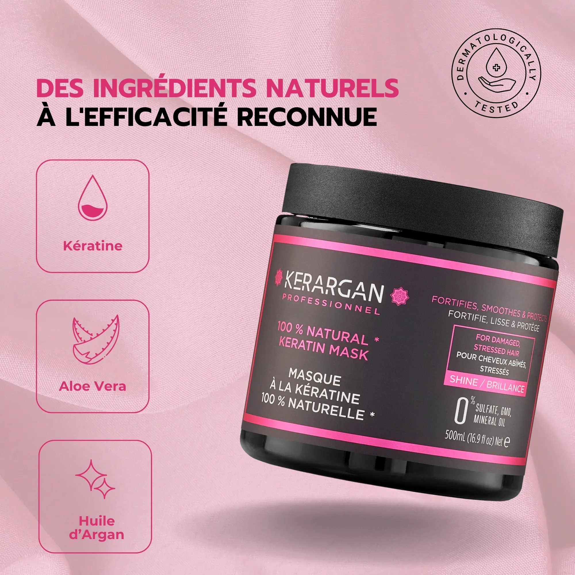 produit: Masque Ultra Réparateur à La Kératine