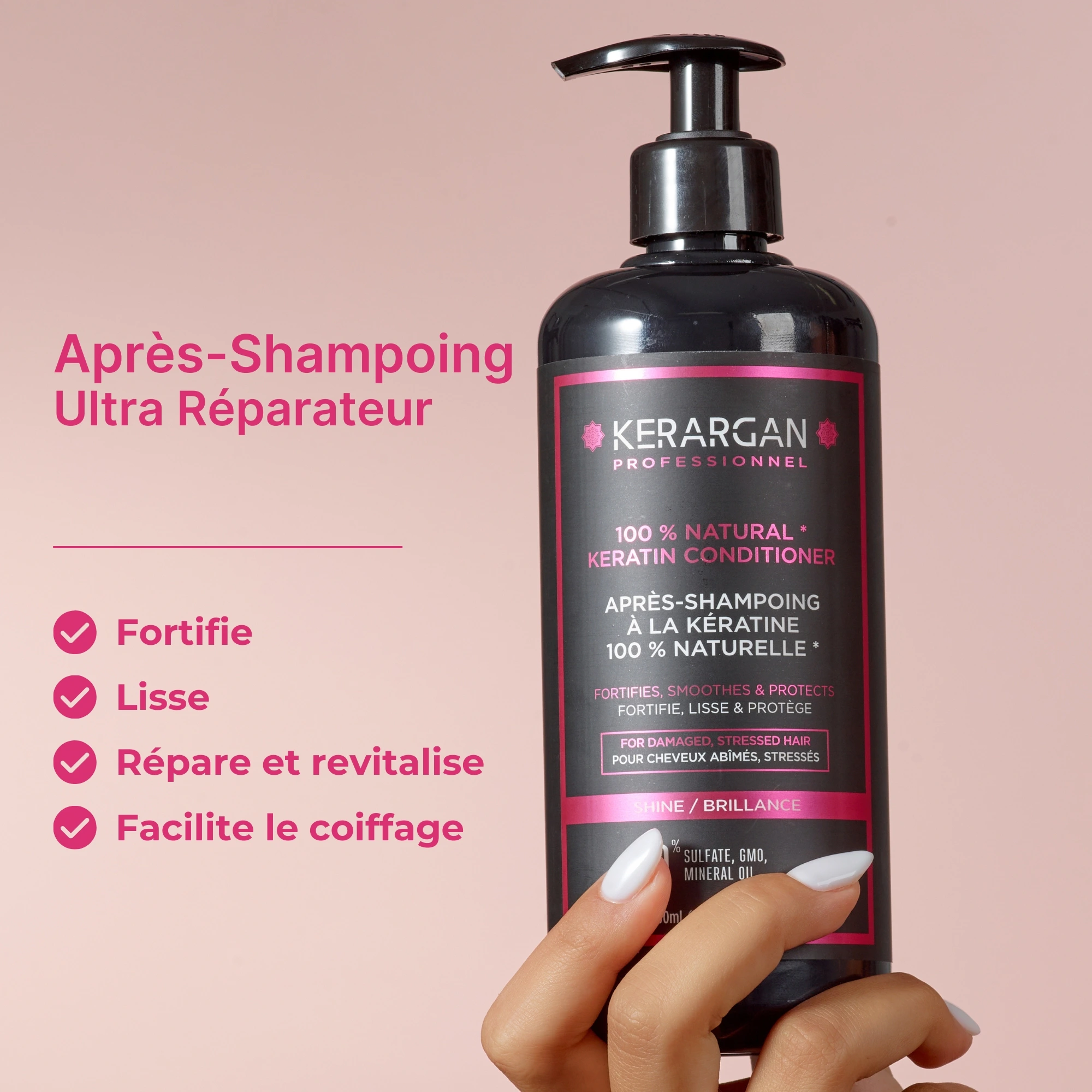 produit: Après-shampoing Ultra Réparateur à La Kératine