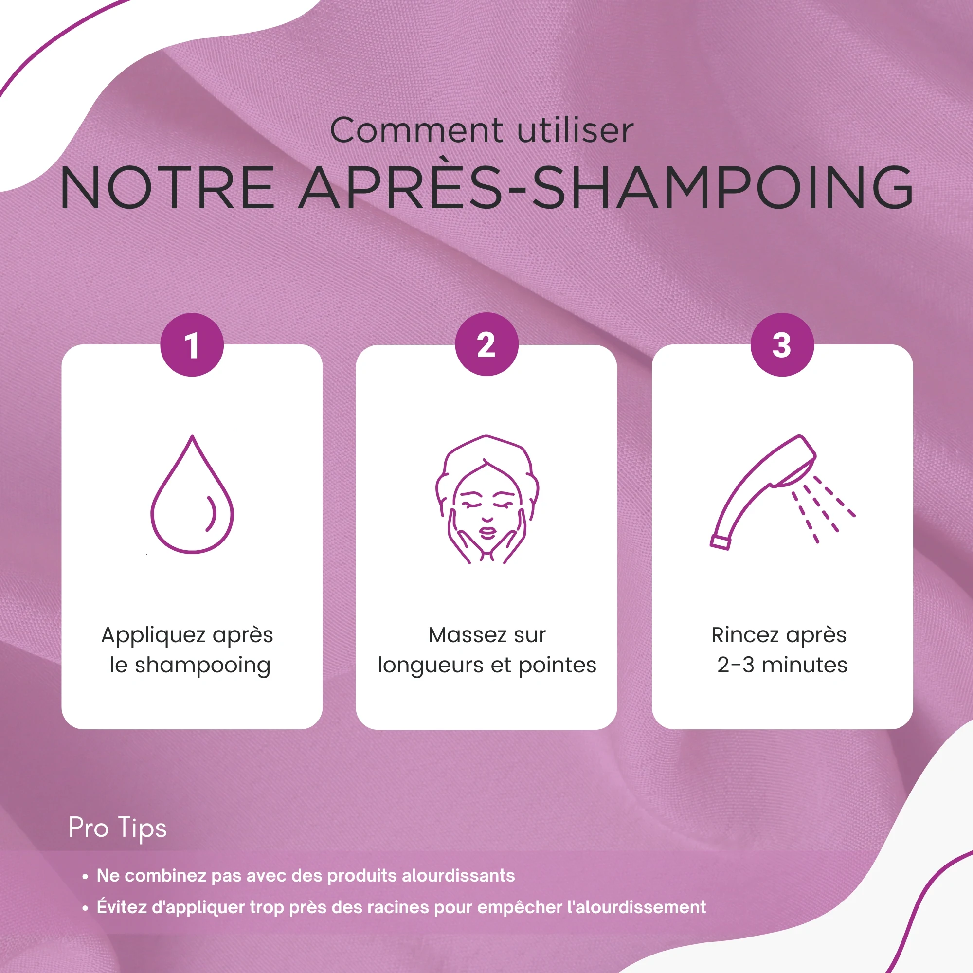 produit: Après-shampoing Volumisant à La Biotine & Collagène
