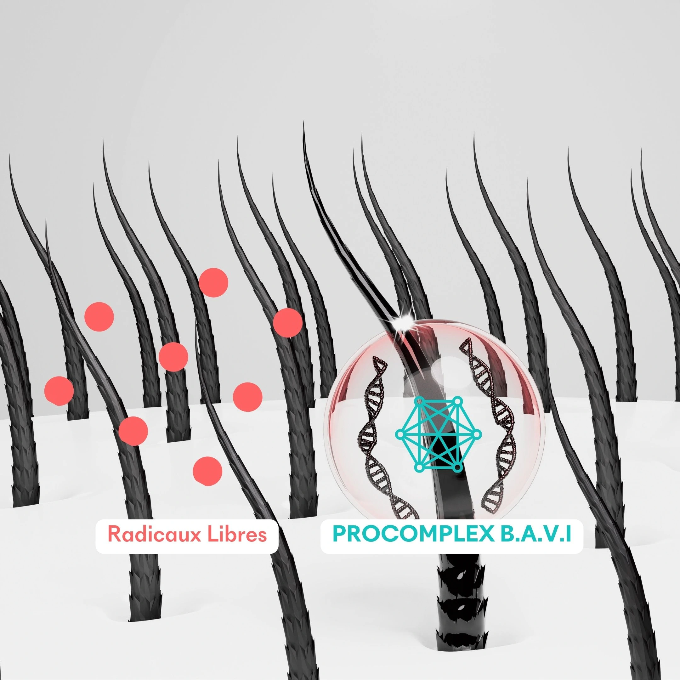 produit: Gommage Actif Anti-âge - 1ers Cheveux Blancs- Boue Tricho-mela+