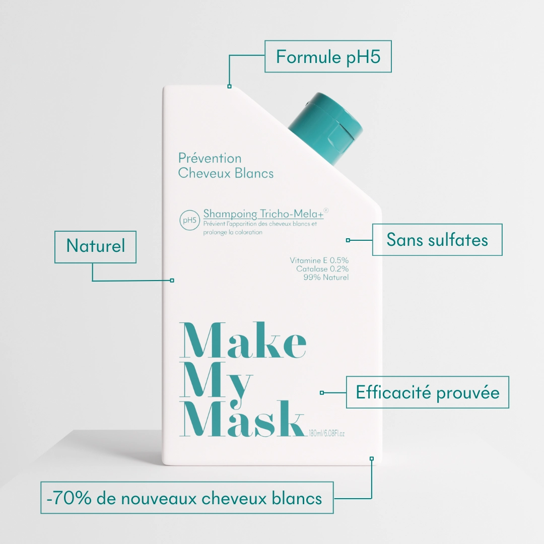 produit: Shampoing Anti-âge Tricho-méla+ Ph5