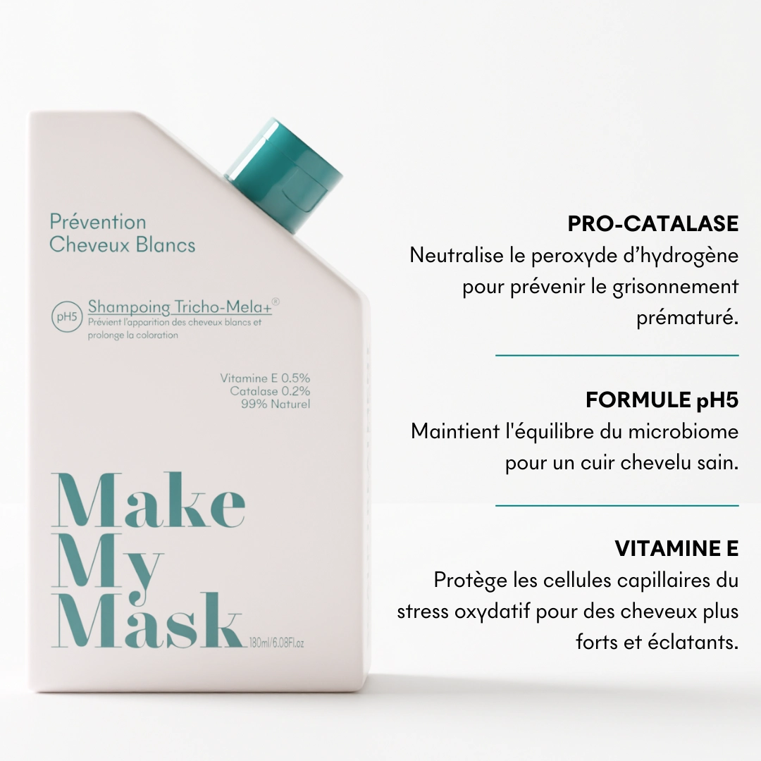 produit: Shampoing Anti-âge Tricho-méla+ Ph5