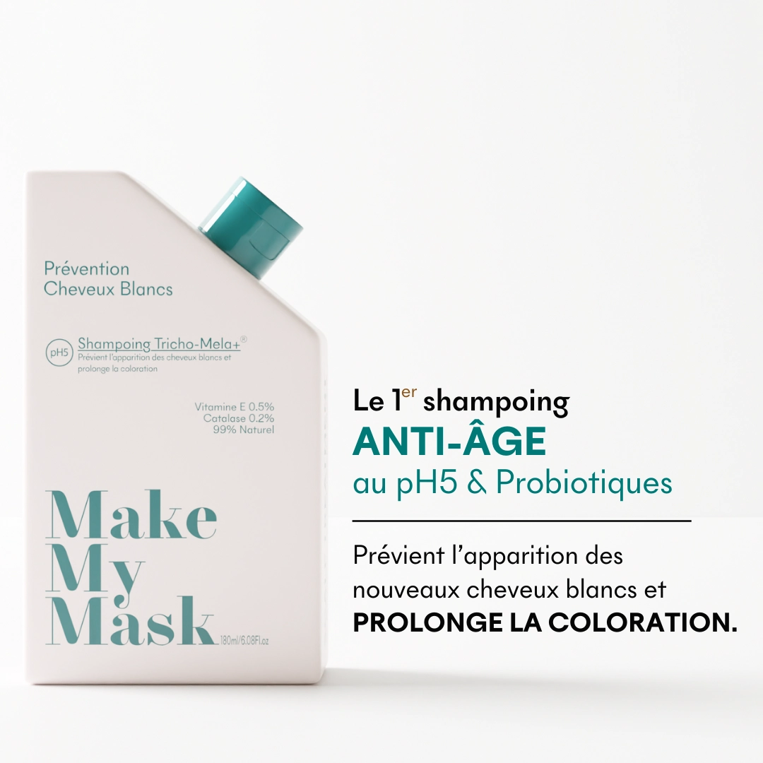 produit: Shampoing Anti-âge Tricho-méla+ Ph5