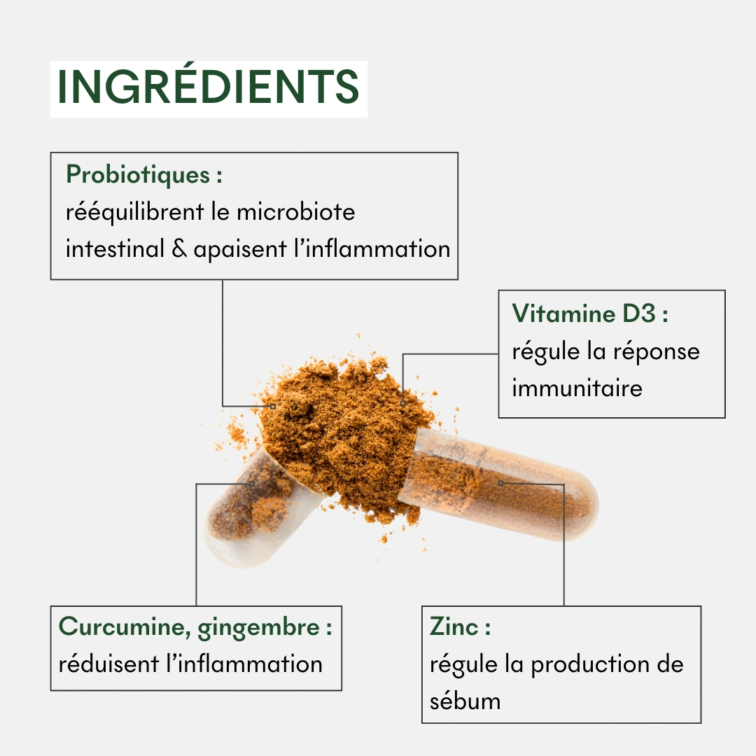 produit: Compléments Alimentaires Spécial Crise - Sos Plaques Grasses