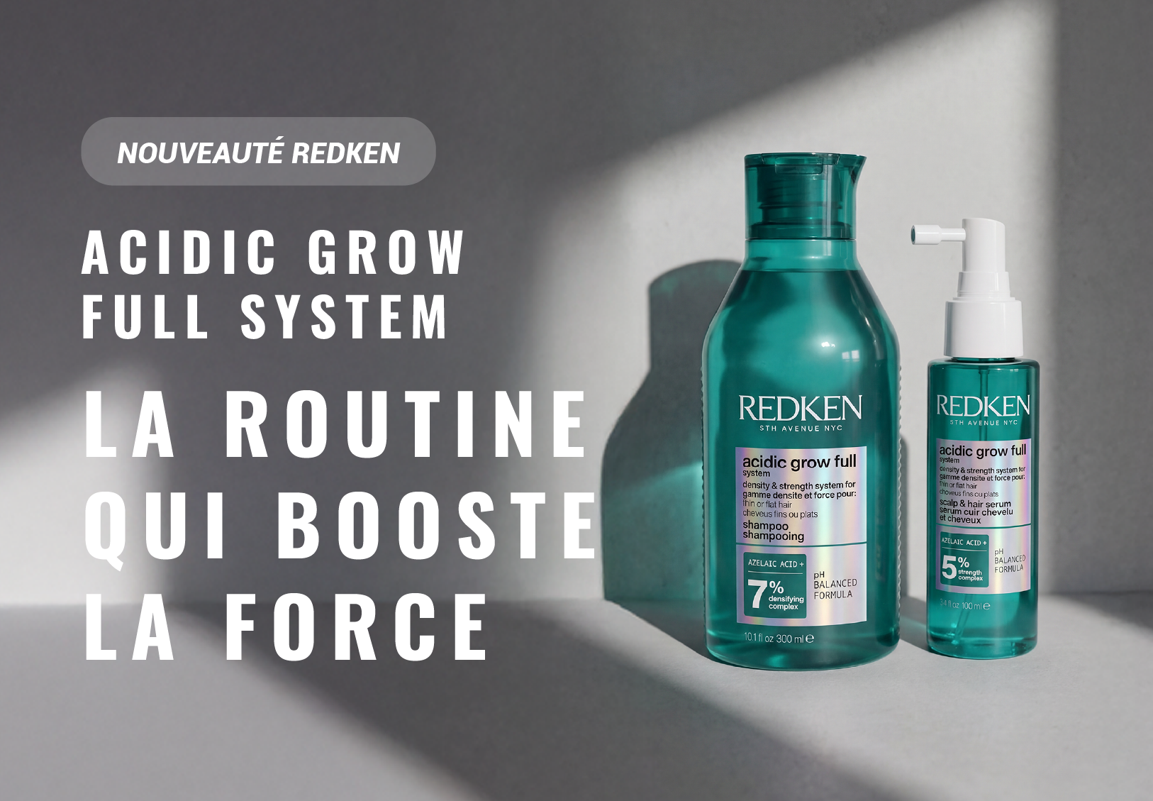 Image Découvrez la nouvelle gamme Redken Acidic Grow Full System